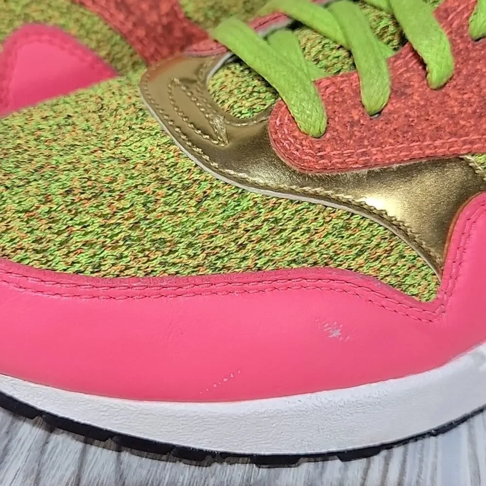 Nike Air Max 1 SE 'Ghost Green/ Hot Punch' Women's 8 - Picture 11 of 13